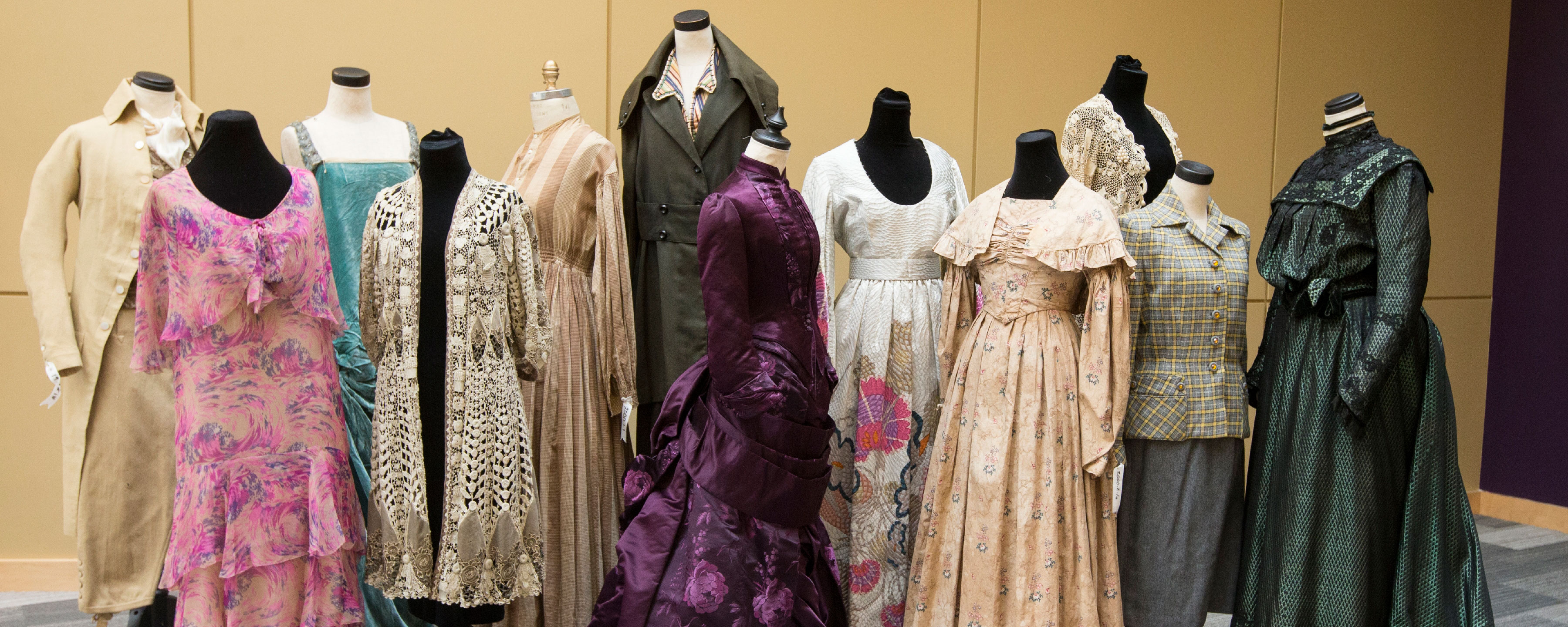 Historic Dresses on a mannequin 